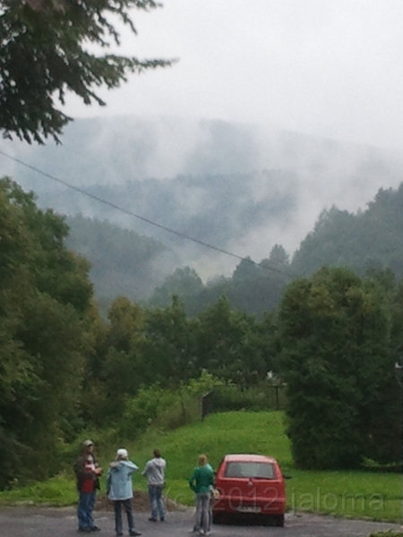 Landschaft_Lesko_Wolken_2012-07-30 11.03.52.jpg - Etwas diesig an diesem Tag, deswegen fahr ich nicht...